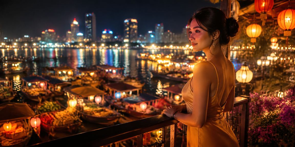 Không gian chợ đêm Nha Trang nhắc nhở giải trí nên có giới hạn